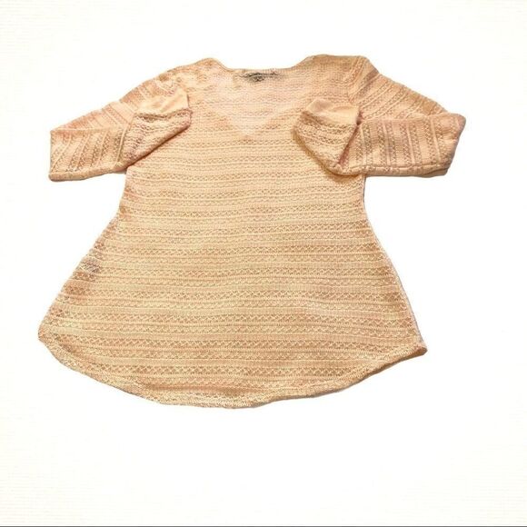 Almost famous pink pull-over knit sweater - Picture 3 of 4